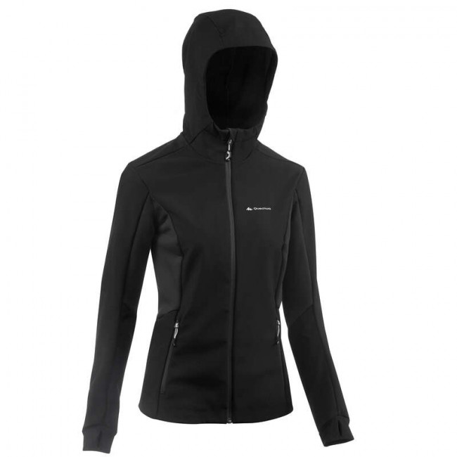 Куртка для горных походов Softshell женская TREK 500 WINDWARM FORCLAZ Куртка для горных походов Softshell женская TREK 500 WINDWARM FORCLAZ