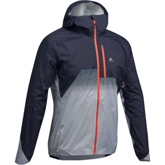 Куртка мужская серо-синяя FH 900 Hybrid QUECHUA Куртка мужская серо-синяя FH 900 Hybrid QUECHUA