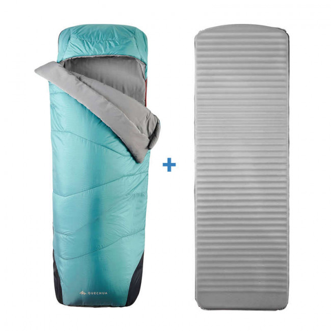МЕШОК СПАЛЬНЫЙ 2 В 1 MH500 5°C L QUECHUA МЕШОК СПАЛЬНЫЙ 2 В 1 MH500 5°C L QUECHUA
