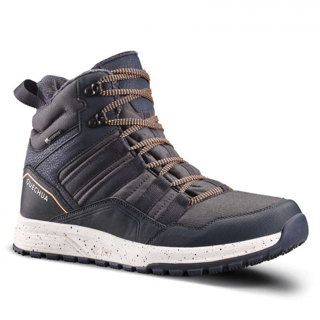 Ботинки теплые водонепроницаемые походные мужские SH100 X-WARM QUECHUA