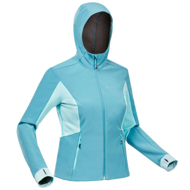 Куртка для горного треккинга Softshell женская - TREK 500 WINDWARM FORCLAZ Куртка для горного треккинга Softshell женская - TREK 500 WINDWARM FORCLAZ