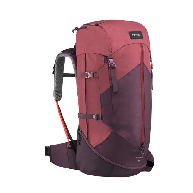 Рюкзак для треккинга женский МТ 100 EASYFIT 50 л FORCLAZ Рюкзак для треккинга женский МТ 100 EASYFIT 50 л FORCLAZ