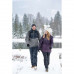 Ботинки теплые водонепроницаемые походные женские SH100 X-WARM Mid QUECHUA