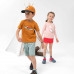 Футболка походная для детей 2–6 лет каштановая MH100 KID QUECHUA