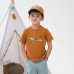 Футболка походная для детей 2–6 лет каштановая MH100 KID QUECHUA