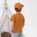 Футболка походная для детей 2–6 лет каштановая MH100 KID QUECHUA