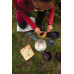 КОВРИК ТУРИСТИЧЕСКИЙ ДЛЯ СИДЕНИЯ ДЛЯ ТРЕККИНГА СКЛАДНОЙ FORCLAZ