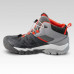 Кроссовки водонепрон. д/походов дет. со шнуровкой разм. 35–38 сер. CROSSROCK MID QUECHUA