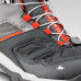 Кроссовки водонепрон. д/походов дет. со шнуровкой разм. 35–38 сер. CROSSROCK MID QUECHUA