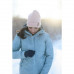 Куртка теплая водонепроницаемая походная -10°C женская SH100 X-WARM QUECHUA