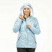 Куртка теплая водонепроницаемая походная -10°C женская SH100 X-WARM QUECHUA