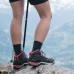 Носки для походов 2 пары черные MH500 High QUECHUA