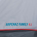 Палатка дуговая для кемпинга 4-местная 1-комнатная Arpenaz 4.1 QUECHUA
