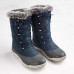 Сапоги зимние теплые водонепроницаемые на шнурках женские SH500 X-WARM QUECHUA