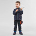 Толстовка походная для детей 2-6 лет темно-синяя MH150 QUECHUA Толстовка походная для детей 2-6 лет темно-синяя MH150 QUECHUA